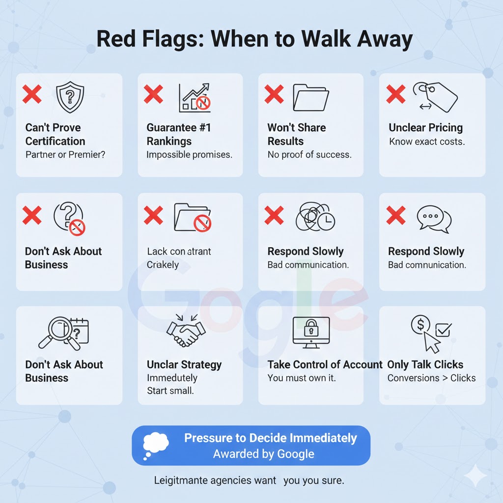 Red Flags When to Walk Away